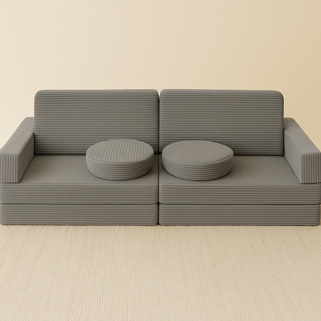 The Half Tootle - Modular Play Couch