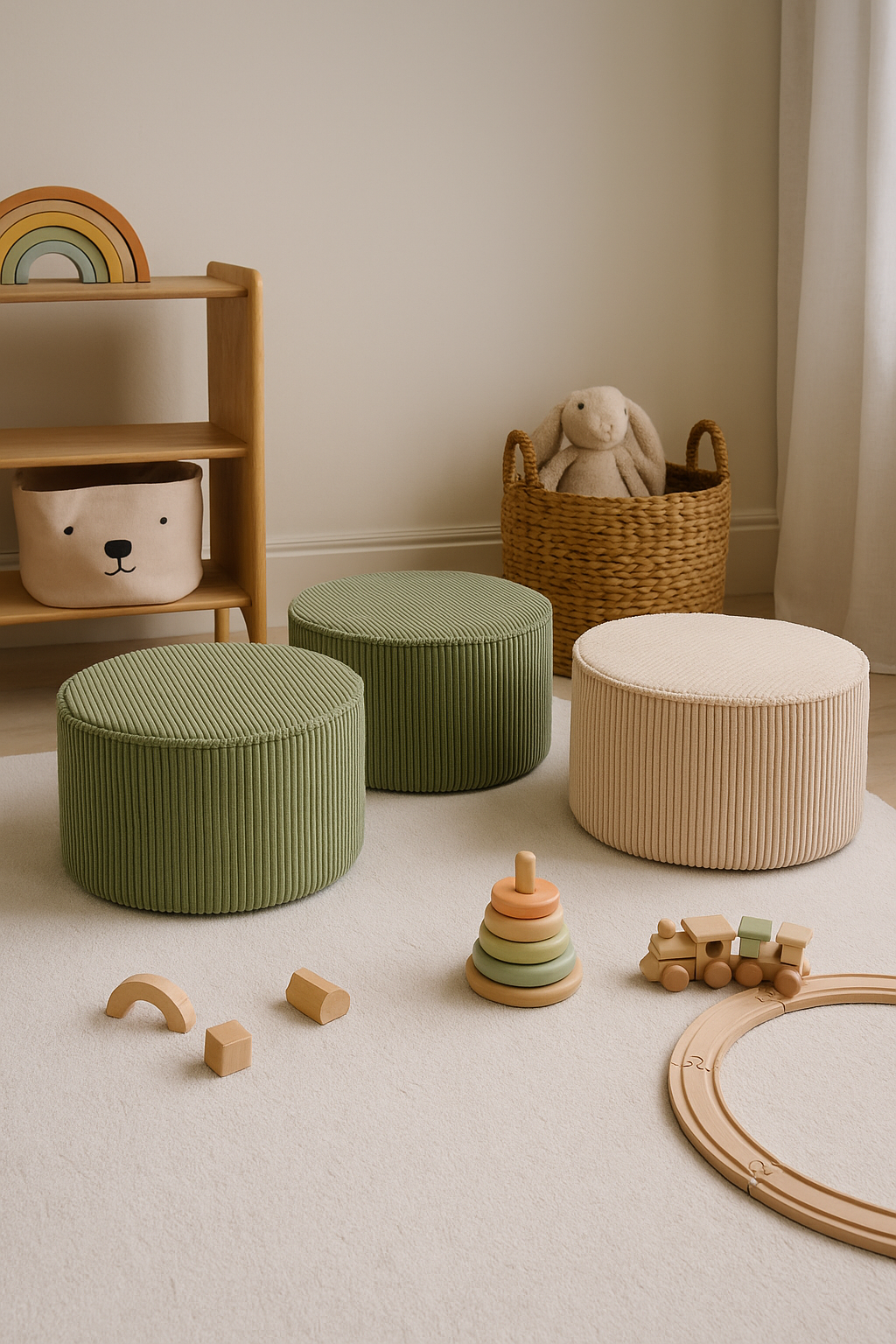 Pebble Pouffe