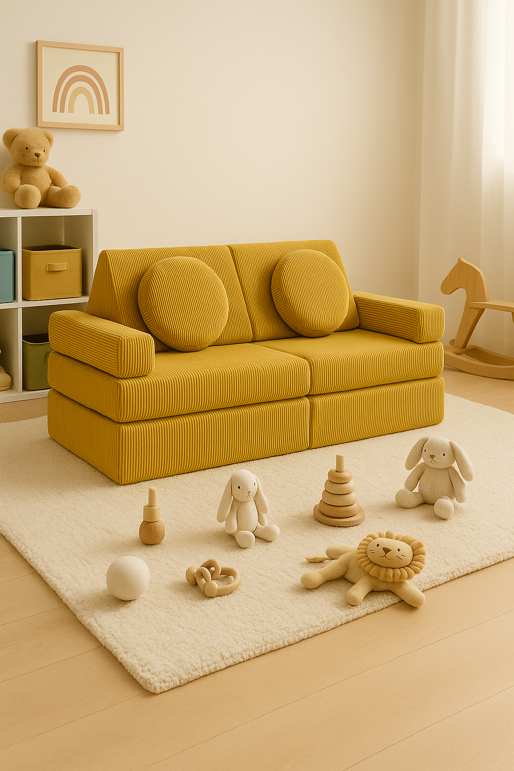 The Full Tootle - Modular Play Couch