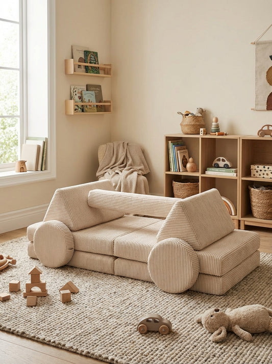 The Half Tootle - Modular Play Couch
